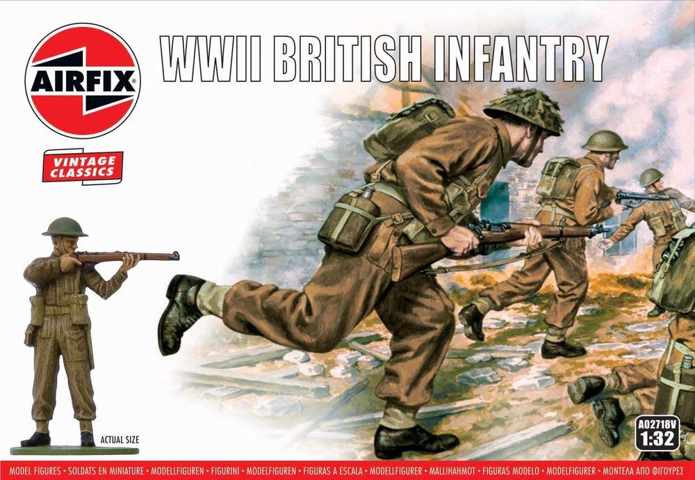 WWII British Infantry - Vintage Classics von Airfix