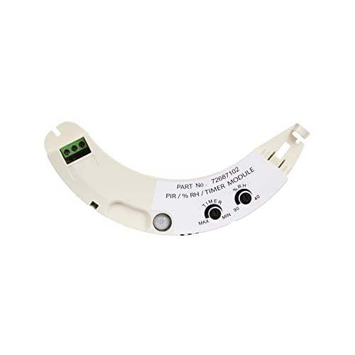 Airflow iCON PRHTM Zusatzmodul, Bewegungssensor-/Feuchtigkeitsregler- und Timermodul für 240-V-Ventilator von Airflow