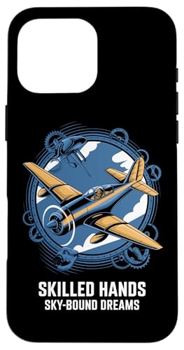 Flugzeugtechniker Luftfahrt Wartung Ingenieur Flugzeug Hülle für iPhone 16 Pro Max Flugzeugtechniker Luftfahrt Wartung Ingenieur Flugzeug Hülle für iPhone 16 Pro Max von Airplane Mechanic For Men & Aircraft Designs