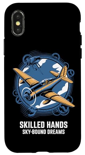 Flugzeugtechniker Luftfahrt Wartung Ingenieur Flugzeug Hülle für iPhone X/XS Flugzeugtechniker Luftfahrt Wartung Ingenieur Flugzeug Hülle für iPhone X/XS von Airplane Mechanic For Men & Aircraft Designs