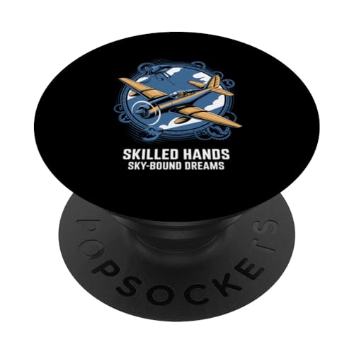 Flugzeugtechniker Luftfahrt Wartung Ingenieur Flugzeug PopSockets Klebender PopGrip Flugzeugtechniker Luftfahrt Wartung Ingenieur Flugzeug PopSockets Klebender PopGrip von Airplane Mechanic For Men & Aircraft Designs