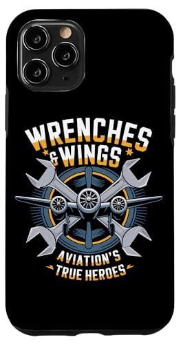 Luftfahrttechniker Flugzeugwartung Flugzeugmechaniker Hülle für iPhone 11 Pro von Airplane Mechanic For Men & Aircraft Designs