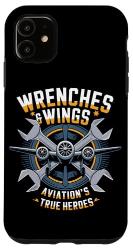 Luftfahrttechniker Flugzeugwartung Flugzeugmechaniker Hülle für iPhone 11 Luftfahrttechniker Flugzeugwartung Flugzeugmechaniker Hülle für iPhone 11 von Airplane Mechanic For Men & Aircraft Designs