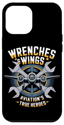 Luftfahrttechniker Flugzeugwartung Flugzeugmechaniker Hülle für iPhone 12 Pro Max Luftfahrttechniker Flugzeugwartung Flugzeugmechaniker Hülle für iPhone 12 Pro Max von Airplane Mechanic For Men & Aircraft Designs