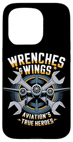 Luftfahrttechniker Flugzeugwartung Flugzeugmechaniker Hülle für iPhone 15 Pro Luftfahrttechniker Flugzeugwartung Flugzeugmechaniker Hülle für iPhone 15 Pro von Airplane Mechanic For Men & Aircraft Designs