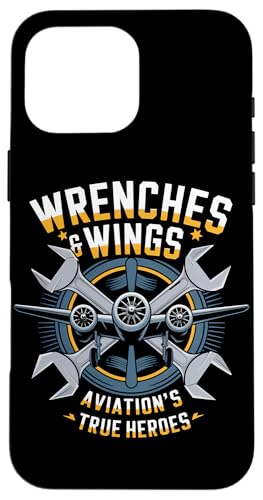 Luftfahrttechniker Flugzeugwartung Flugzeugmechaniker Hülle für iPhone 16 Pro Max Luftfahrttechniker Flugzeugwartung Flugzeugmechaniker Hülle für iPhone 16 Pro Max von Airplane Mechanic For Men & Aircraft Designs
