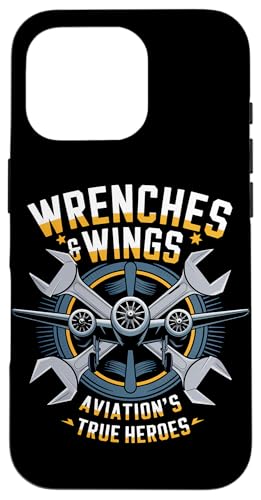 Luftfahrttechniker Flugzeugwartung Flugzeugmechaniker Hülle für iPhone 16 Pro Luftfahrttechniker Flugzeugwartung Flugzeugmechaniker Hülle für iPhone 16 Pro von Airplane Mechanic For Men & Aircraft Designs