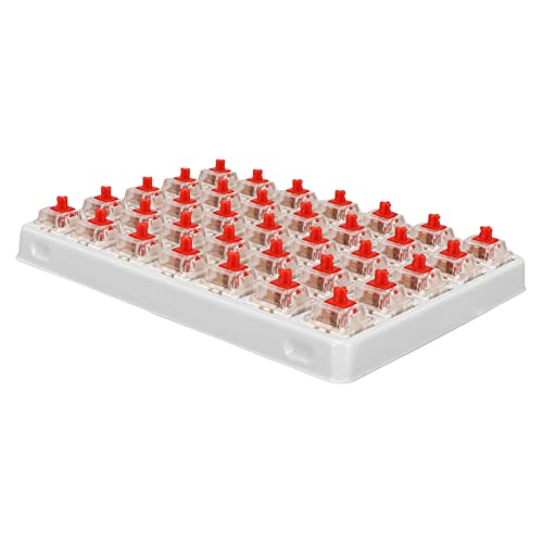 Airshi Roter Schalter, Mechanischer Tastaturschalter, Vorgeölt, 35 Stück, Weit Verbreitet für Mechanische Tastaturen von Airshi