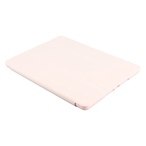 Airshi Tablet-Schutzhülle, Stifthalter, Tablet-Hülle, Präzise Aussparungen, Stoßfest, Hellrosa, Automatischer Ruhezustand für 10,2-Zoll-Tablets (Hell-Pink) von Airshi