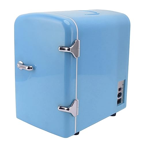 Airshi Tragbarer Kühler, Wärmer, Persönlicher Kühlschrank, Kühlend, Wärmend, DC12 V, ABS-Kunststoff, Mini-Schönheitskühlschrank, 36 W, für Büro (EU-Stecker) von Airshi