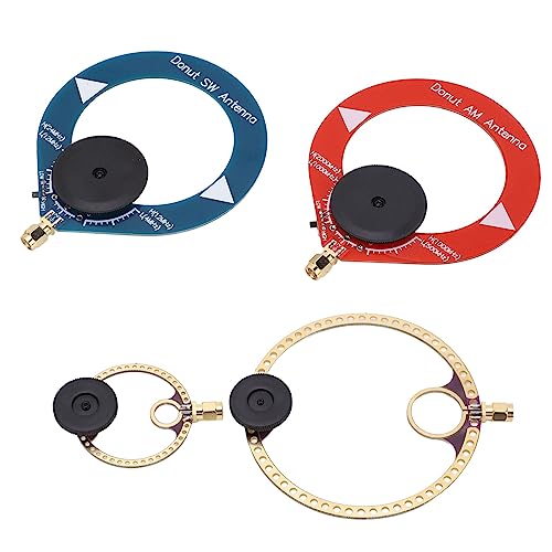 Mini-Ring-Transceiver, Leicht, 4 Stück, Multifunktionale Kurzwellen-Radioantenne, Ausgezeichnete Leiterplatte für UKW-SW-Radios Mini-Ring-Transceiver, Leicht, 4 Stück, Multifunktionale Kurzwellen-Radioantenne, Ausgezeichnete Leiterplatte für UKW-SW-Radios von Airshi