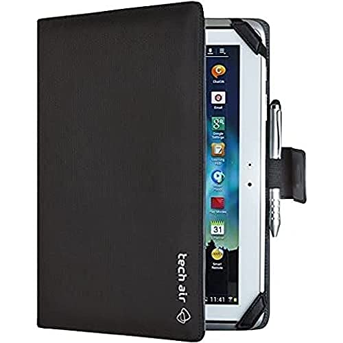 TechAir Universal Folio Hülle für 25,4 cm (10,1 Zoll) Tablet schwarz von TechAir