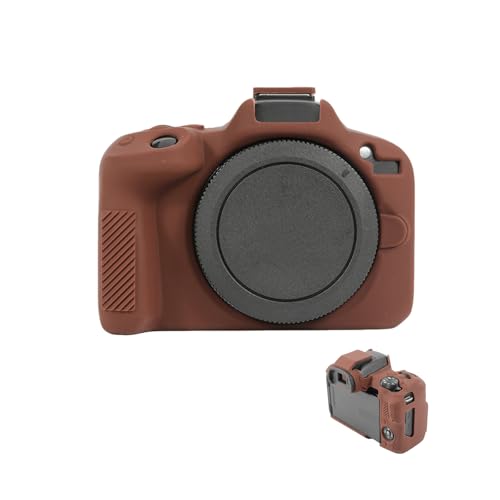 R50 Schutzhülle, weiche Silikon-Schutzhülle, ultradünn, leicht, für Canon R50 Kamera (Kaffee) von Aisnyho