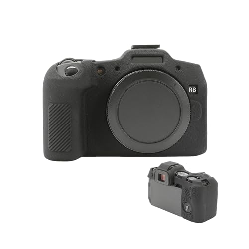 R8 Schutzhülle, weiche Silikon-Schutzhülle, ultradünn, leicht, für Canon R8 spiegellose Kamera, Schwarz R8 Schutzhülle, weiche Silikon-Schutzhülle, ultradünn, leicht, für Canon R8 spiegellose Kamera, Schwarz von Aisnyho