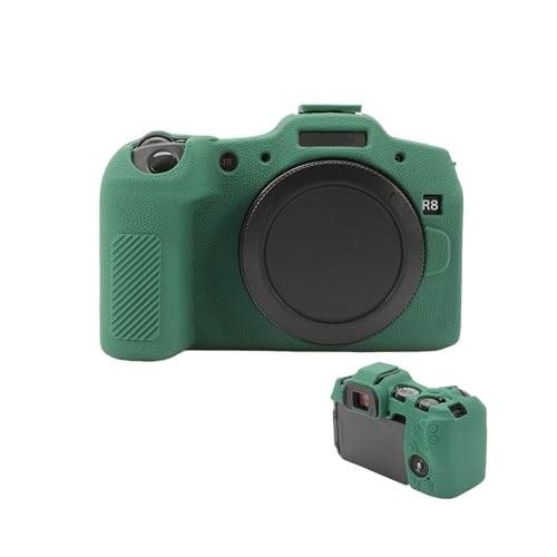 R8 Schutzhülle, weiche Silikon-Schutzhülle, ultradünn, leicht, für Canon R8 spiegellose Kamera (grün) von Aisnyho