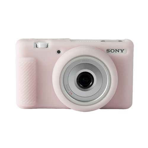 ZV-1F Schutzhülle, weiches Silikon, ultradünn, leicht, für Sony ZV-1F/ ZV-1 II/ZV-1M2 Vlog-Kamera, (Jelly Pink) von Aisnyho