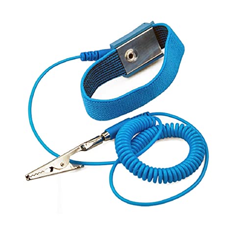 Aituo Anti-Static-Handgelenkband Erdung Handgelenkband Erdungsband ESD-Entladung - verhindert Aufbau von statischer Elektrizität (verkabelt) von Aituo