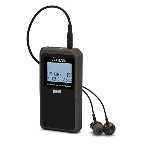 AIWA RD-20DAB/BK Taschenradio Schwarz von Aiwa