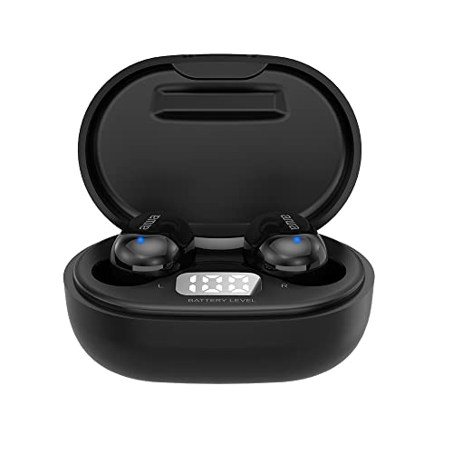 Aiwa Auriculares Micro EBTW-150BK Negro Bluetooth/TACTIL/ESTUCHE CARGA/PANTALLA LED/2XMIC EBTW-150BK von Aiwa