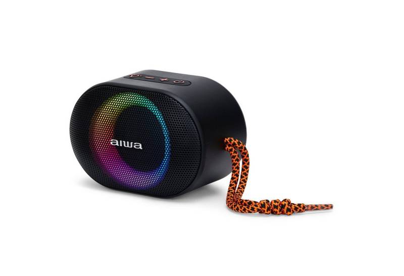 Aiwa BST-330 Bluetooth Speaker mit RGB multi lighting Bluetooth-Speaker von Aiwa