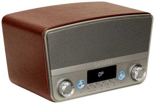 Aiwa BSTU-750BR Tischradio UKW AUX, Bluetooth®, USB Rot von Aiwa