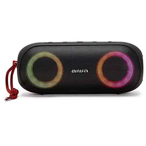 Aiwa Tragbarer Lautsprecher BST-650BK Schwarz Bluetooth von Aiwa