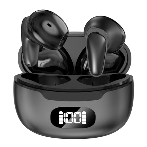 ÜBersetzer KopfhöRer – Übersetzungskopfhörer Unterstützt 144 Sprachen und 4 Übersetzungsmodi, Translator Earbuds mit App für iOS und Android, Geeignet für Reisen und Geschäftsreisen (Schwarz) von Aiwgyibo