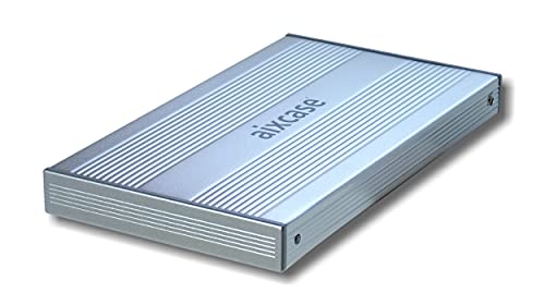 Aixcase AIX-SUB2S USB 2.0 Aluminium-Gehäuse für 2.5" SATA Festplatten bis 9.5mm von Aixcase