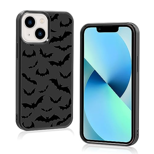 aiyaya Schutzhülle für iPhone 13 Mini, coole schwarze Fledermaus-Handyhülle für Herren, Teenager, Jungen, Kinder, Jungen aiyaya Schutzhülle für iPhone 13 Mini, coole schwarze Fledermaus-Handyhülle für Herren, Teenager, Jungen, Kinder, Jungen von Aiyaya