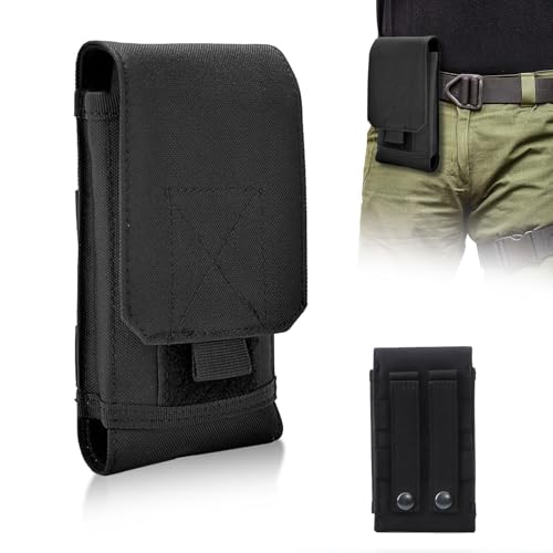 Aiyraa Handytasche Gürtel, Universal Tactical Cell Phone Holsters Handytasche Gürtelhalter Carry Accessory Kit Waist Bag, Handy Gürteltasche für iPhone 12,12 Pro,11,11 Pro,13,13 Pro, XR X 6 7 8 Plus Aiyraa Handytasche Gürtel, Universal Tactical Cell Phone Holsters Handytasche Gürtelhalter Carry Accessory Kit Waist Bag, Handy Gürteltasche für iPhone 12,12 Pro,11,11 Pro,13,13 Pro, XR X 6 7 8 Plus von Aiyraa