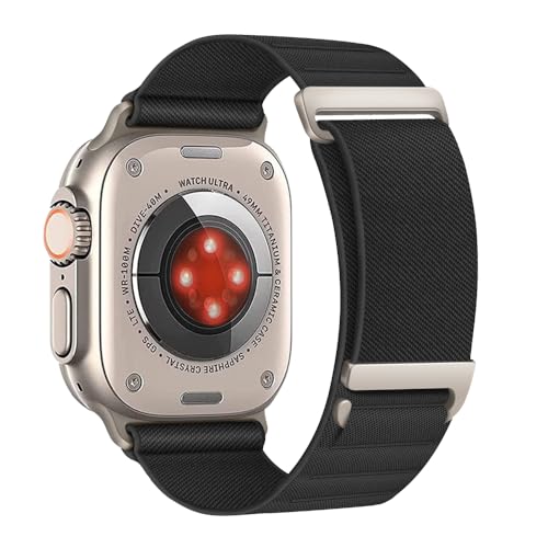 Aizgalxor Alpine Loop Armband Kompatibel mit Apple Watch Ultra 49mm 46mm 45mm 44mm 42mm(Series 3/2/1), Sport Geflochten Ersatzarmbänder Kompatibel für iWatch Ultra 2/Series 10/9/8/7/6/5/4/3/2/1/SE von Aizgalxor