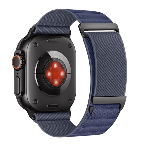 Aizgalxor Alpine Loop Armband Kompatibel mit Apple Watch Ultra 49mm 46mm 45mm 44mm 42mm(Series 3/2/1), Sport Geflochten Ersatzarmbänder Kompatibel für iWatch Ultra 2/Series 10/9/8/7/6/5/4/3/2/1/SE von Aizgalxor