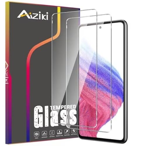 Aiziki [2 Stück Schutzfolie für Oukitel C59 Pro Panzerglas [Unzerbrechlich TOP 9H Schutz] [Full Screen] Panzer Schutz Glas für Oukitel C59 Pro HD Displayschutzfolie von Aiziki