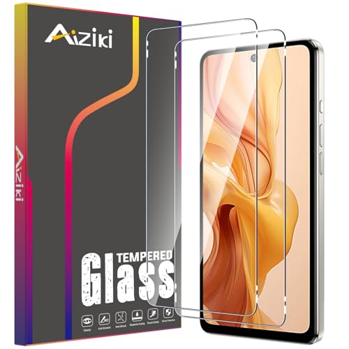 Aiziki [2 Stück Schutzfolie für Ulefone Note 18 Pro/Ultra Panzerglas [Unzerbrechlich TOP 9H Schutz] [Full Screen] Panzer Schutz Glas für Ulefone Note 18 Pro/Ultra HD Displayschutzfolie von Aiziki