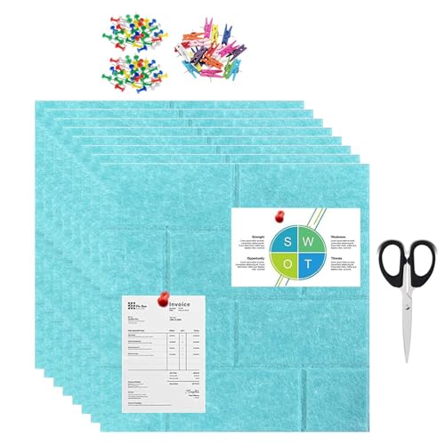 Wand Pinnwand,Filz-Pinnwände Zum Aufhängen | Abnehmbare & Schonende Wanddekoration Für Erinnerungen, Reisepläne, Kalender, Postorganisation & Präsentationen Wand Pinnwand,Filz-Pinnwände Zum Aufhängen | Abnehmbare & Schonende Wanddekoration Für Erinnerungen, Reisepläne, Kalender, Postorganisation & Präsentationen von Aizuoni