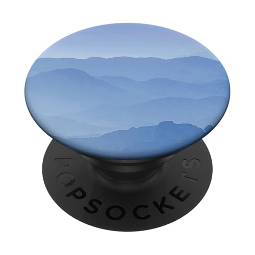 Blau Berge PopSockets Klebender PopGrip Blau Berge PopSockets Klebender PopGrip von Aj Grips