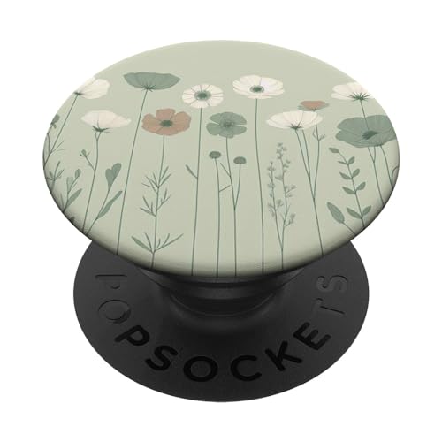 Blume Grüne Blumen PopSockets Klebender PopGrip Blume Grüne Blumen PopSockets Klebender PopGrip von Aj Grips