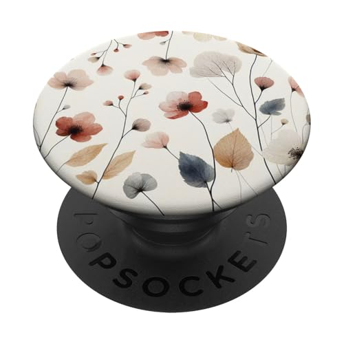 Blumen Herbst Blume PopSockets Klebender PopGrip Blumen Herbst Blume PopSockets Klebender PopGrip von Aj Grips