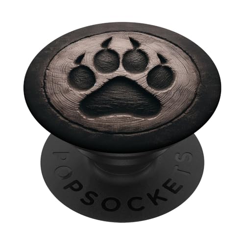 Wolfspfote PopSockets Klebender PopGrip Wolfspfote PopSockets Klebender PopGrip von Aj Grips