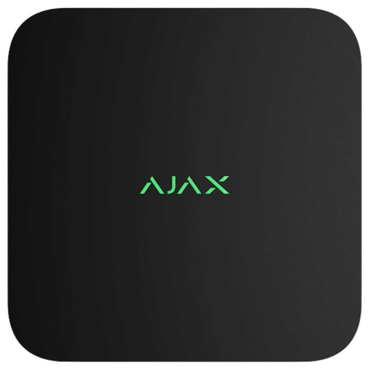 AJAX 16-Kanal NVR Netzwerkvideorekorder (H.265/H.264 bis zu 100 Mbps 25/30fps Schwarz) 3 TB von Ajax Systems
