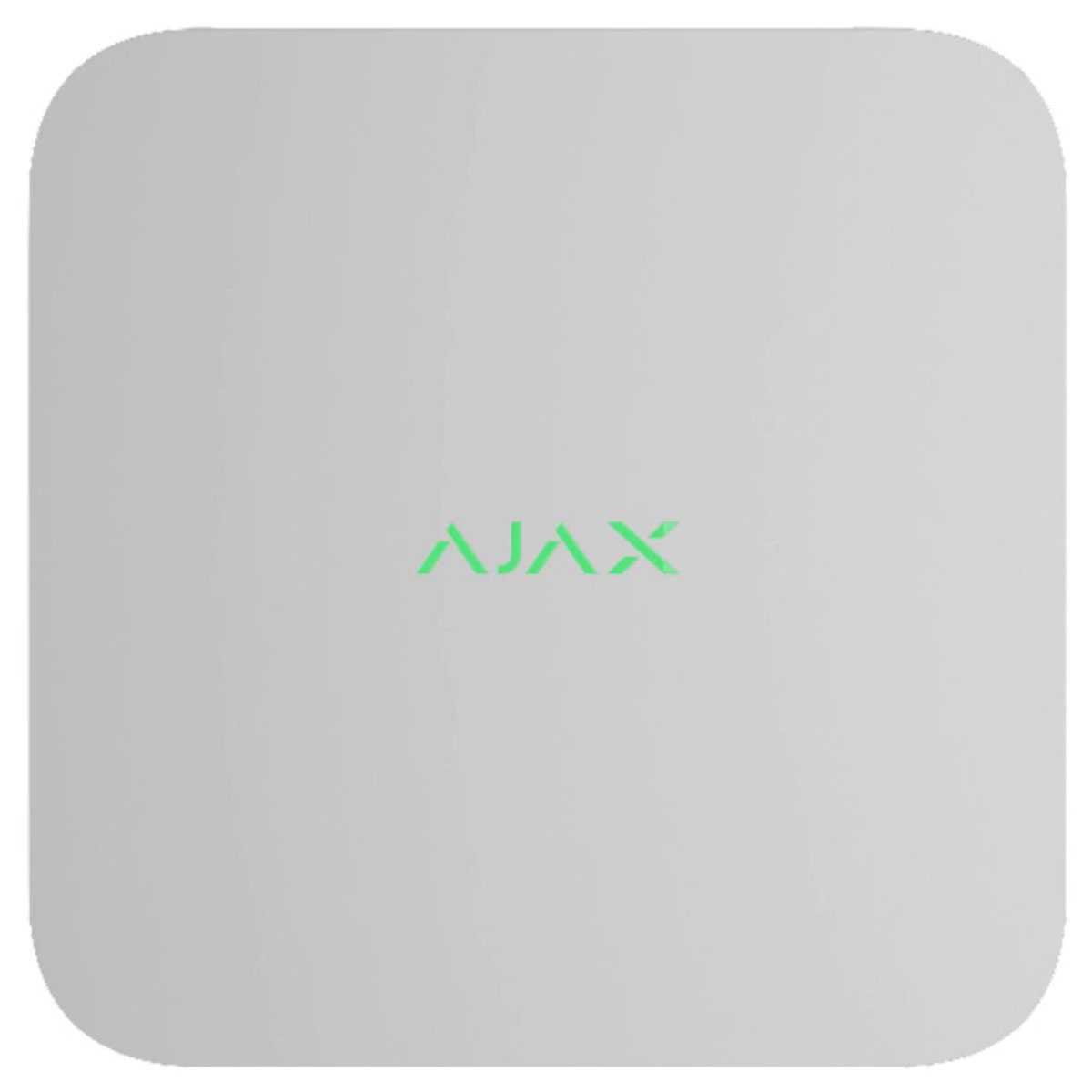 AJAX 8-Kanal NVR Netzwerkvideorekorder Weiß (H.265/H.264 bis zu 100 Mbps 25/30fps) von Ajax Systems