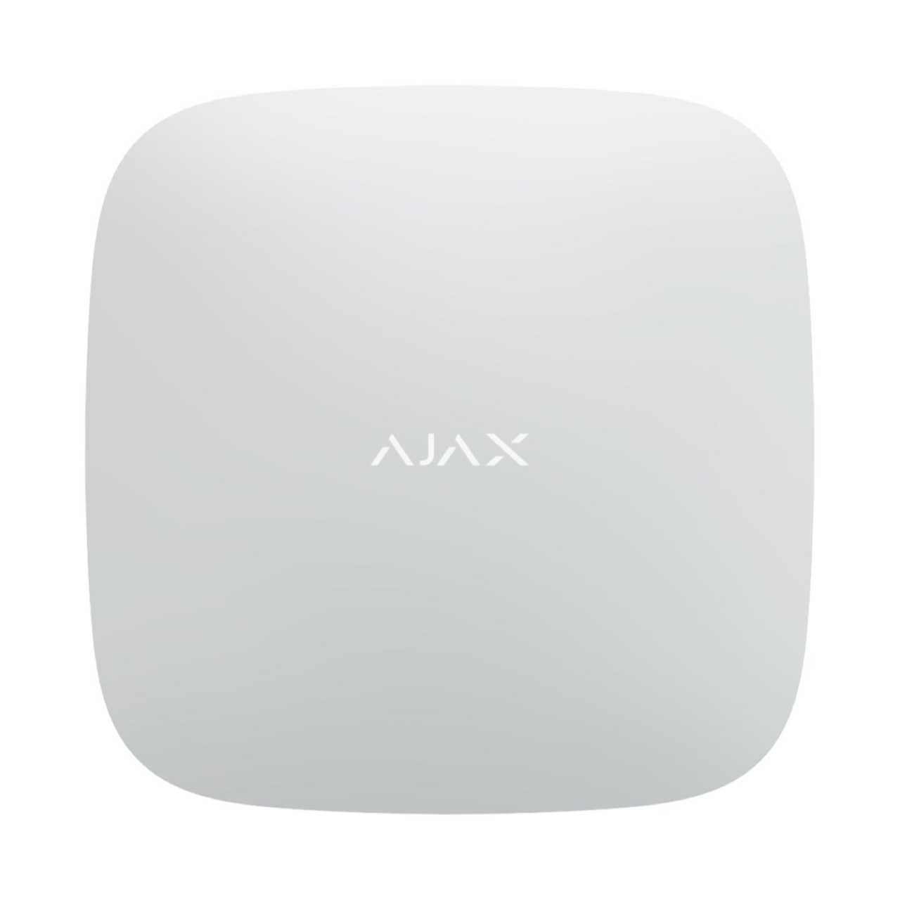 AJAX Alarmzentrale Hub 2 4G Jeweller (LTE-Mobilfunkmodul GSM LAN GPRS APP Steuerung Weiß) von Ajax Systems