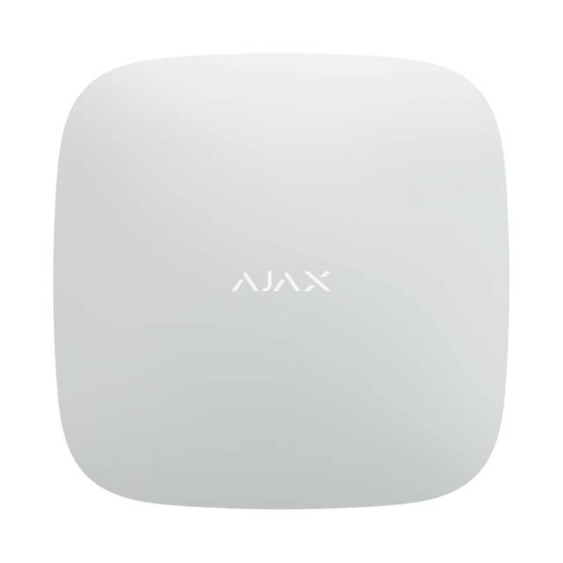 AJAX Alarmzentrale Hub 2 4G Jeweller (LTE-Mobilfunkmodul GSM LAN GPRS APP Steuerung Weiß) von Ajax Systems