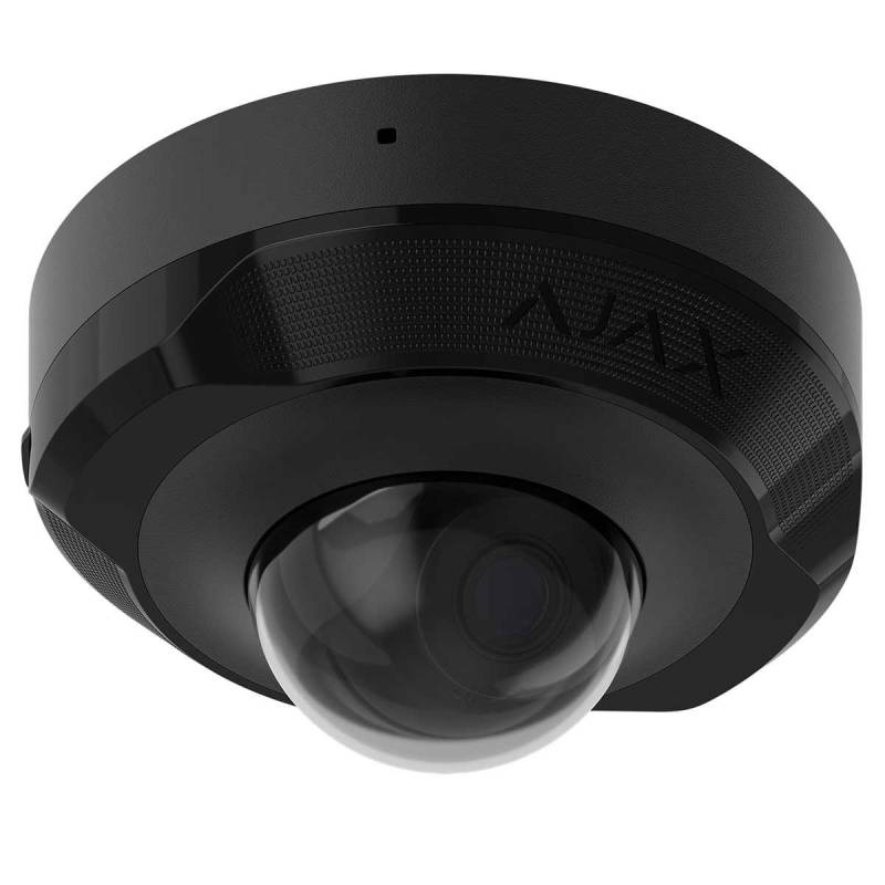 AJAX DomeCam IP-Überwachungskamera Schwarz (WDR HDR KI Ethernet IP65 Kabelgebunden) 5 MP 4.0mm von Ajax Systems