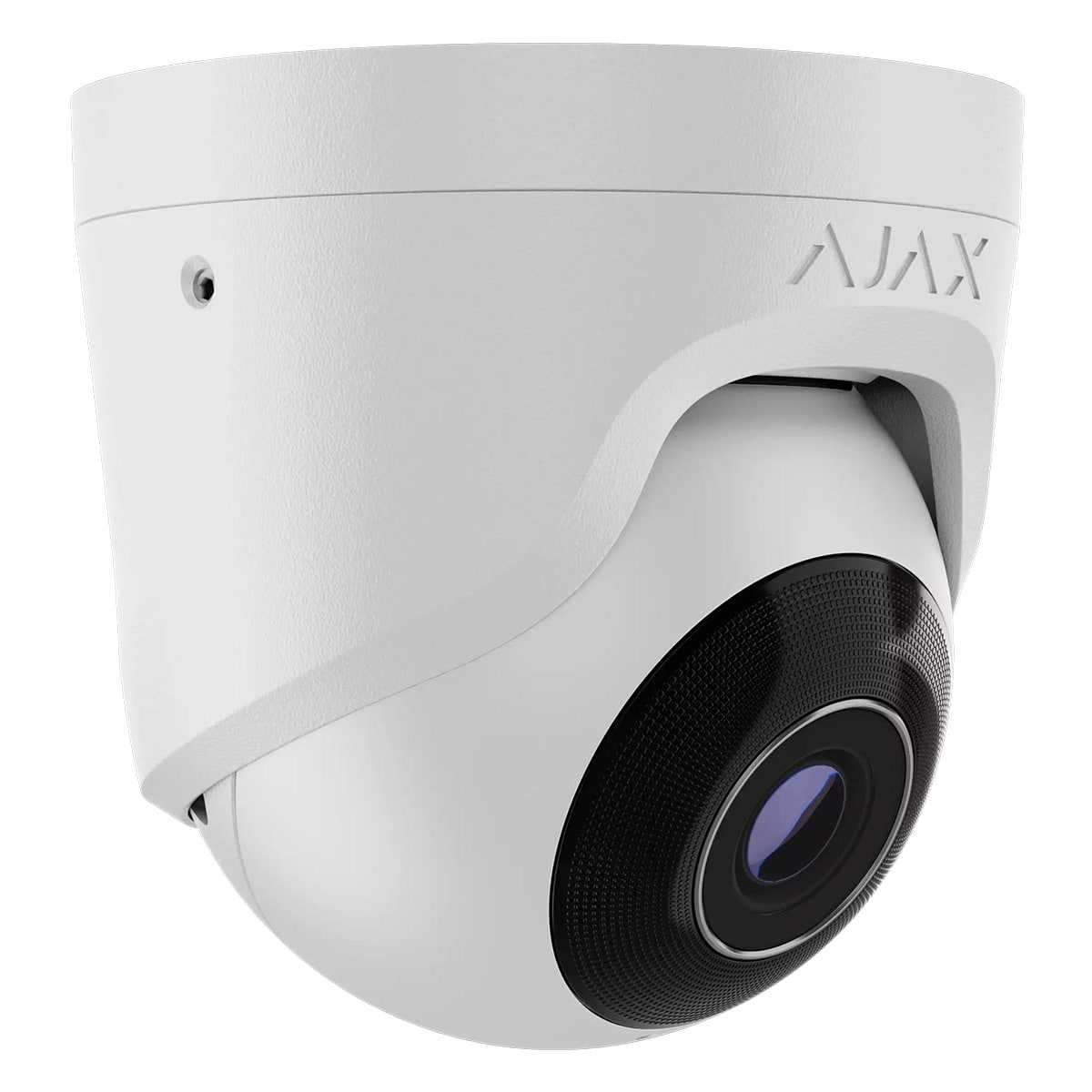 AJAX TurretCam IP-Überwachungskamera Weiß (WDR HDR KI Ethernet IP65 Kabelgebunden) 8 MP 2.8mm von Ajax Systems