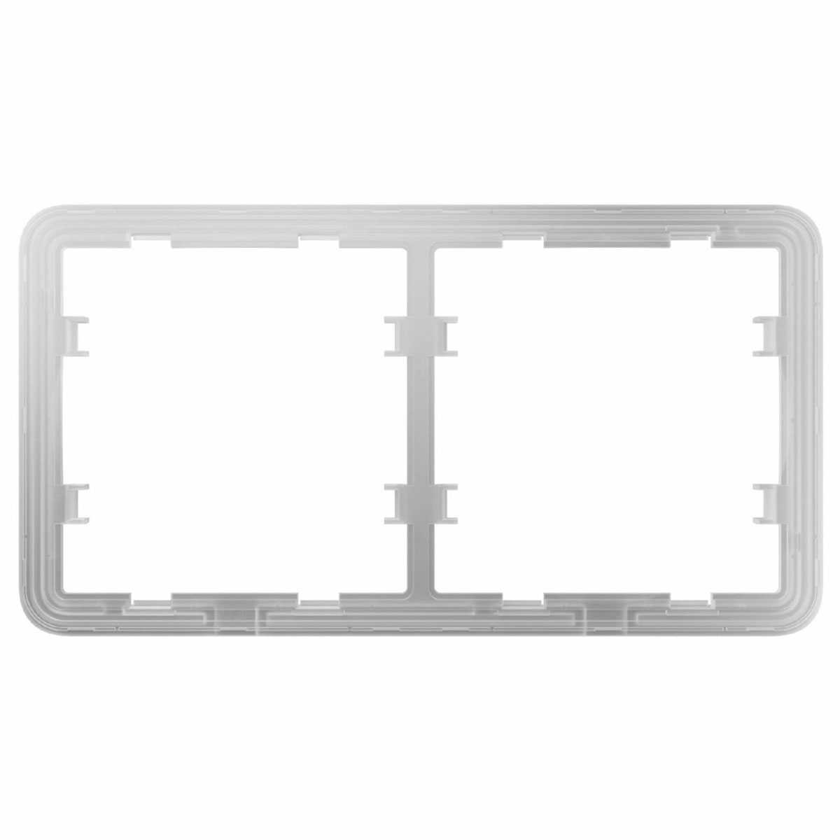 Ajax LightSwitch Frame Rahmen für LightSwitch (2-Fach Schalter Smart Home Rahmen Schalterhalter) von Ajax Systems