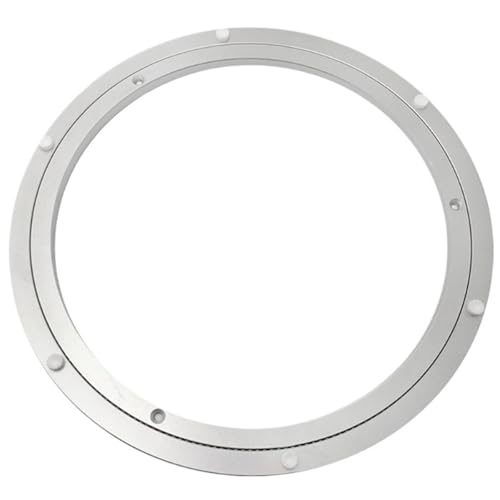 1 Stück Hochleistungs-Schwenkplatte Mit Kugellager, 5,5 Zoll/8 Zoll/9 Zoll/12 Zoll, Lazy Susan, Runde Rotierende Lagerplatte, Plattenspieler-Basis-Hardware(10 inches) von Ajhui