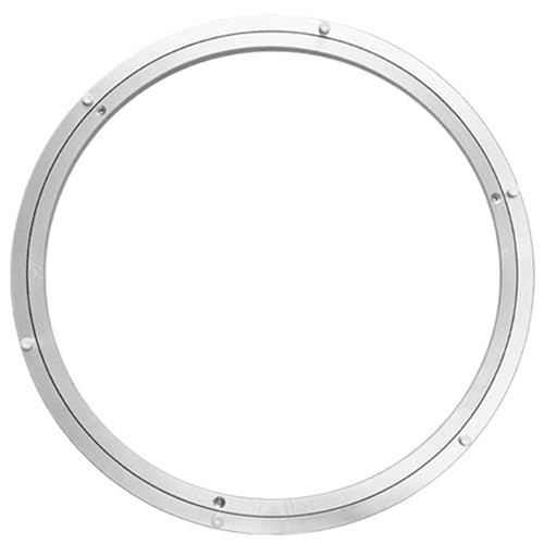 1 Stück Hochleistungs-Schwenkplatte Mit Kugellager, 5,5 Zoll/8 Zoll/9 Zoll/12 Zoll, Lazy Susan, Runde Rotierende Lagerplatte, Plattenspieler-Basis-Hardware(8 inches) von Ajhui