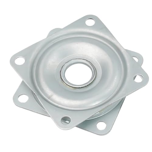 1 Stück Lager Metall Schwenkplatte Rotation Hohl Plattenspieler 360 Grad Drehteller Platte Tisch Möbel Hardware(2inches) von Ajhui