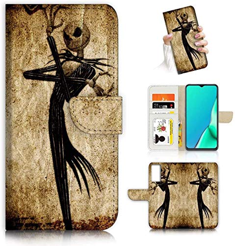 Nur f?r Samsung A51, 4G, Flip-Case, A1369 Nightmare Before Christmas 1369 von Ajour Pty Ltd